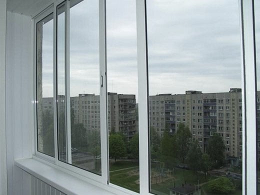 алюминиевые балконные рамы